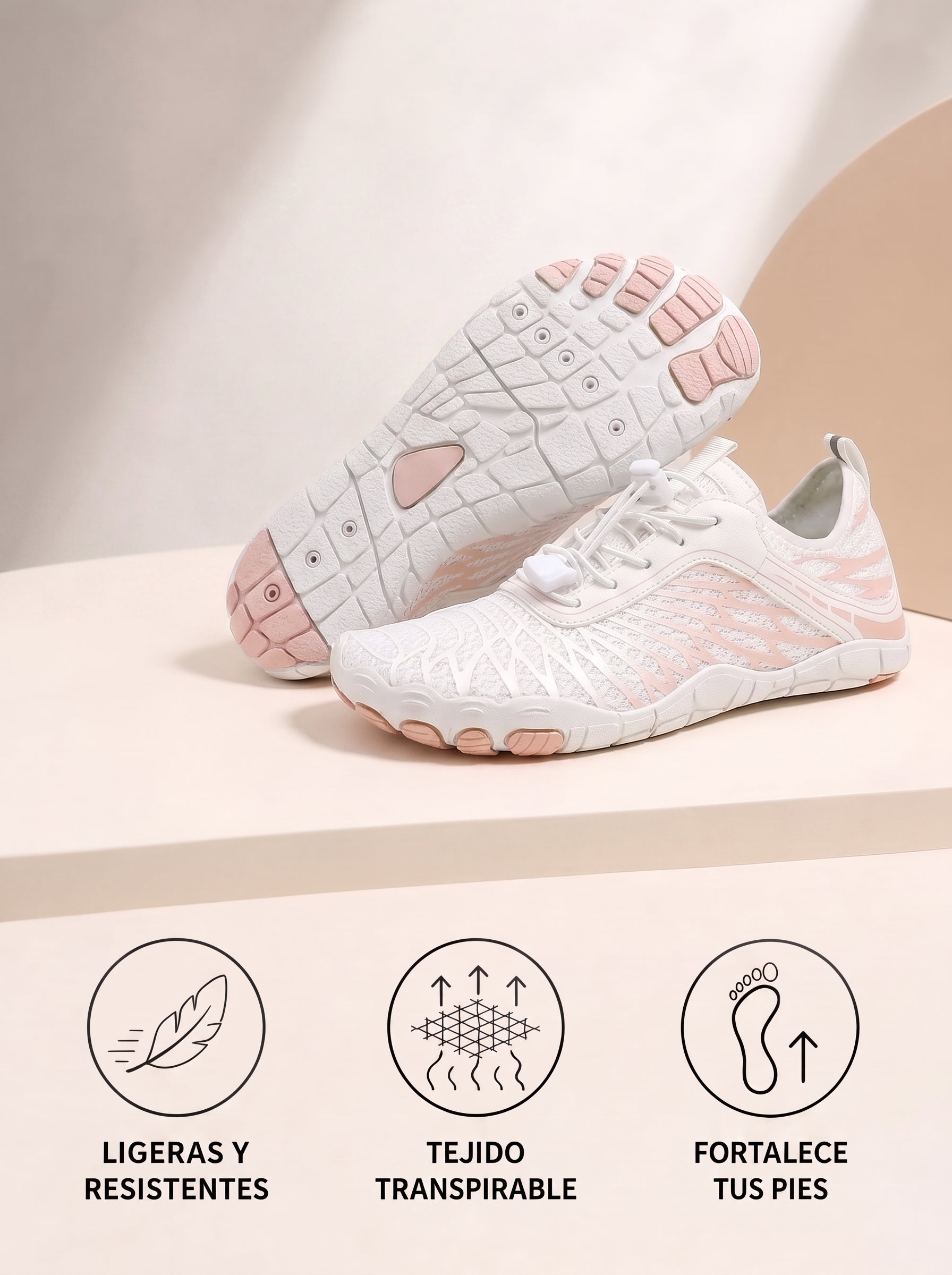 Sendagua FlexGrip – Zapatillas Barefoot Saludables y Antideslizantes (Unisex)